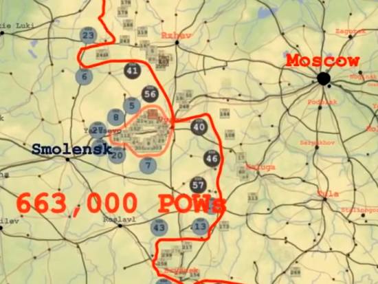 1941-й год: динамическая анимация линии Восточного фронта (США) 2018