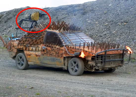 АУДИ 80 с Гранатометно-огнеметным комплексом. Обстрел 40 ростовых мишеней на ходу (2021)