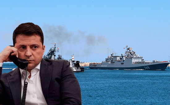 Битва за Одесский порт: Запад требует деблокады - Киев мечтает оттеснить корабли ЧФ от Одессы (2022)