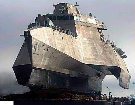 Боевой корабль из будущего. Никто и никогда не сможет угнаться за ним в океане (2021)