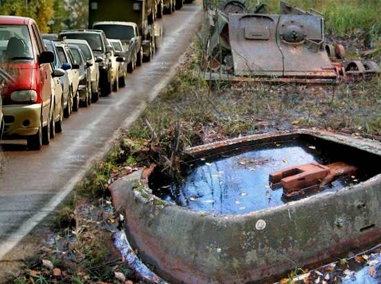 Через САМЫЙ ЦЕНТР "Долины смерти" проложена трасса М-11. Подвиг советских танкистов, по которому теперь ездят машины (2021)