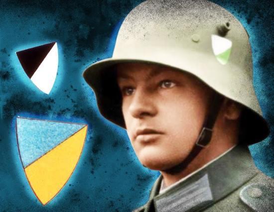 Что означали цветные щиты на немецких шлемах? (2019)