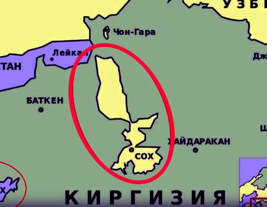 Киргизо-таджикский конфликт. Сдесь можно устроить до десятка "Карабахов" (2021)