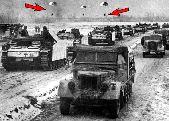 Крупнейший воздушный десант Красной армии высадился на колонну 10-й моторизованной дивизии Вермахта. Что было дальше? (2021)