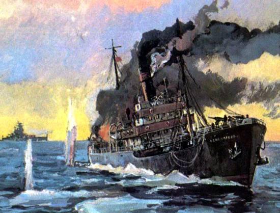 Ледокол против крейсера - самоубийственный подвиг. Как спасся кочегар? (Россия, 2018)