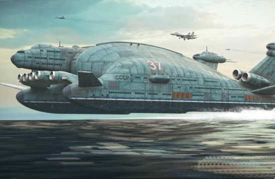 Летающий авианосец СССР. Проект который ШОКИРОВАЛ США и весь мир (2021)