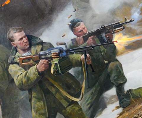 Марк Евтюхин и Олег Ермаков. Подвиг двух героев-десантников из 6-й роты на высоте 776 (2020)