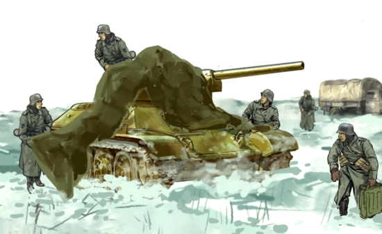 Немцы радостно поджигали подбитый советский танк Т-34 с экипажем внутри. "Иван! Сдавайся!" - были последние их слова перед смертью... (2022)