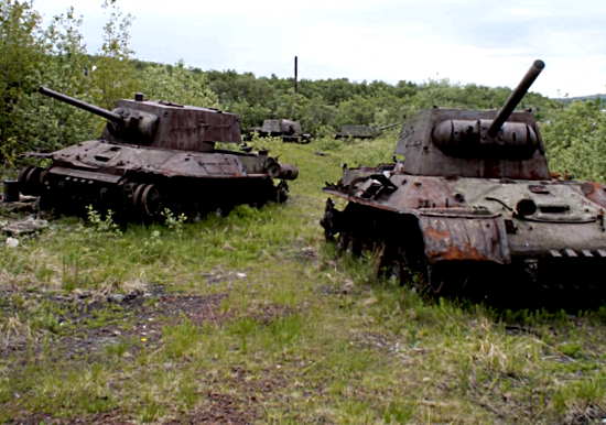 Неожиданная находка в лесу. Брошенные танки с Великой Отечественной войны (2021)