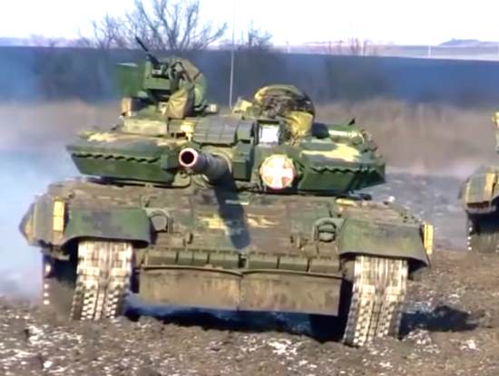 Новинка Украины Т-64БВ против Русского Т-72Б3 (2019)
