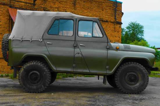 Новый военный УАЗ-469 с консервации. "В нуле", редкий переходный вариант с завода (2020)