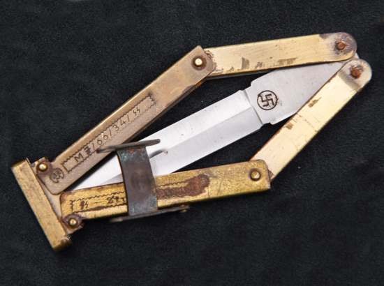 Нож парашютистов СС и Аненербе. Бешенно дорогой предмет для своего происхождения (2021)