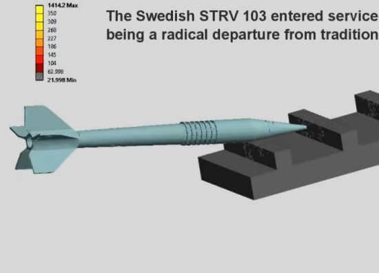 Подкалиберный снаряд Т-72 против шведского танка Strv103. Первый советский ЛОМ в действии! (2022)