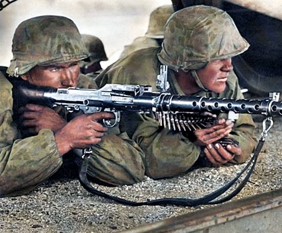 Пулемёт MG-34 - секрет успеха немецкой пехоты. Тактика пехотного отделения (2019)