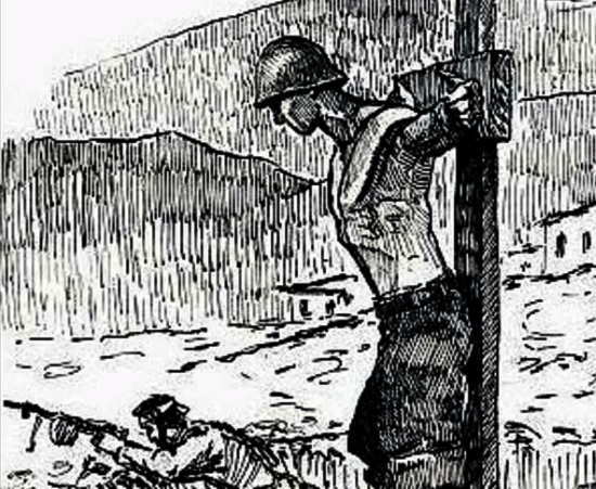 Рассказ распятого на кресте русского пулеметчика. Бои за село Гойское, апрель 1996 (2021)