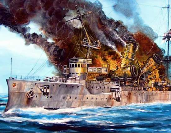 Самая идиотская гибель крейсера. То ли плакать, то ли смеяться (2020)