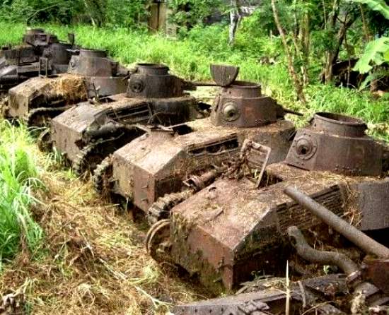 Самые неожиданные находки бронетехники времен Второй Мировой войны. Сотни машин гниют на островах (2020)