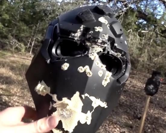 Самый современный пуленепробиваемый шлем. Испытания (2019)