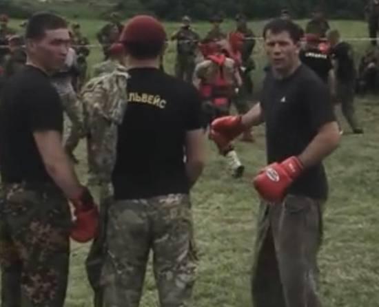 Сдача на краповый берет в Чечне (Россия, 2018)