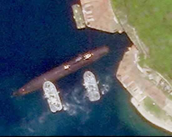 Случайный спутниковый снимок раскрыл самую большую тайну военно-морских сил Китая (2020)