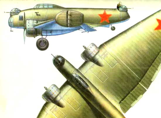 Советский бомбардировщик К-12. Этот самолет опередил время на 50 лет (2021)