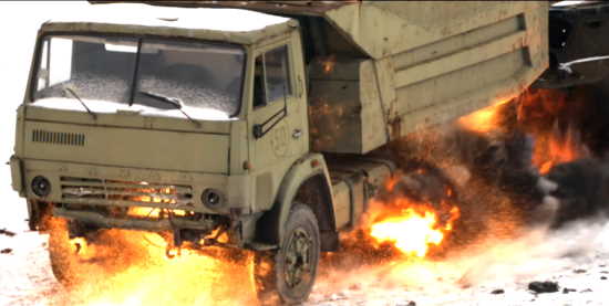 Танк Т-64АК: ТОТАЛЬНОЕ уничтожение самосвала разными боеприпасами. НЕ ДАЙ БОГ оказаться там! (2022)