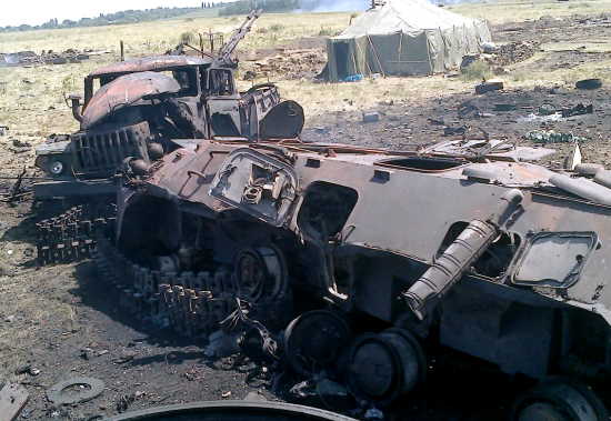 Украинская армия вышла к границе России. Идет тяжелый бой на участке Кузнецы-Щербаково! Горит техника (уже не обновляется, 2022)