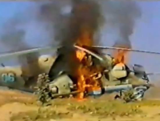 Уничтожение боевиками вертолетов ВС РФ. Хроника летчика (1999)