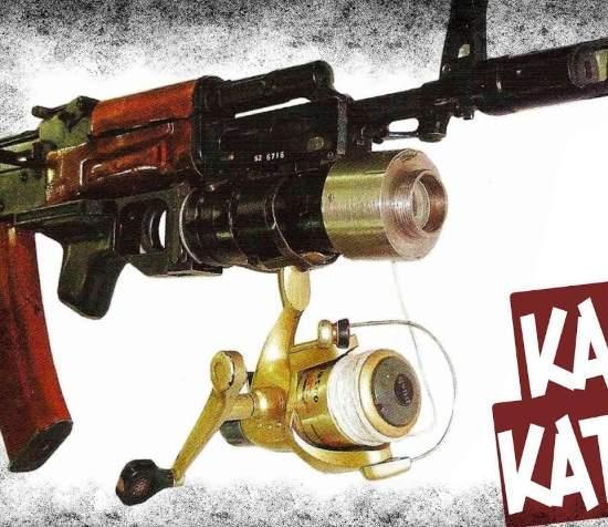 Зачем на АК-74 ставили катушку? В Чечне бы очень пригодилось (2020)