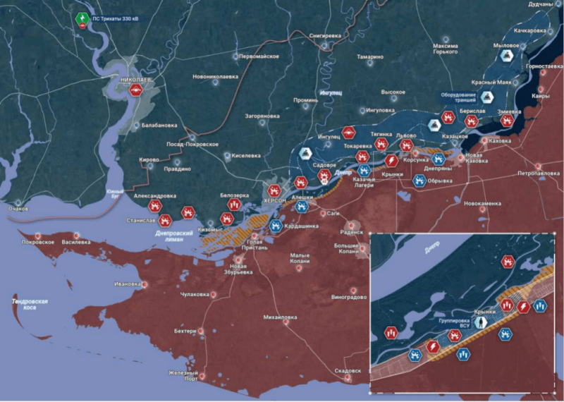 26.03.2024 Ситуация в зоне специальной военной операции на Украине. Карта боевых действий на Авдеевском, Бахмутском, Запорожском направлении. (15 видео)