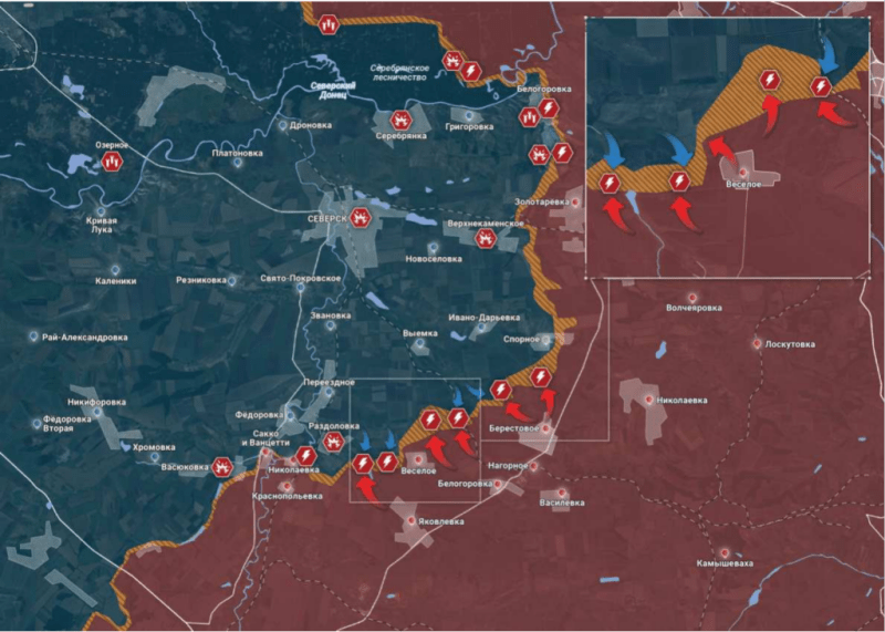 26.03.2024 Ситуация в зоне специальной военной операции на Украине. Карта боевых действий на Авдеевском, Бахмутском, Запорожском направлении. (15 видео)
