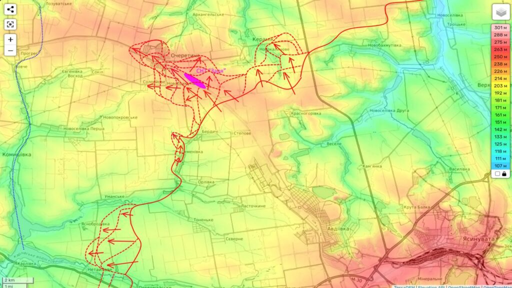 Ситуация на Авдеевском направлении: бои в Нетайлово, Уманском, Семеновке, Бердычах, Новобахмутовке, Новокалиново. Карта боевых действий на Украине на сегодня. (13 видео)