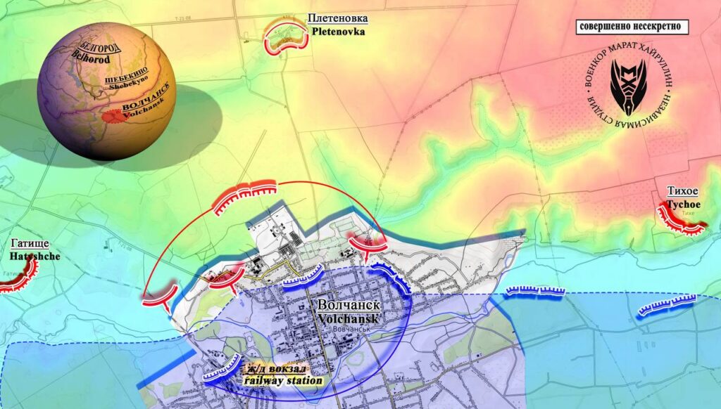 Война на Украине - последние новости с фронта. Ожесточенные бои за Волчанск. Северная часть города серая зона. Карта боев на Украине на сегодня - Херсон, Харьков, Авдеевка. (10 видео)