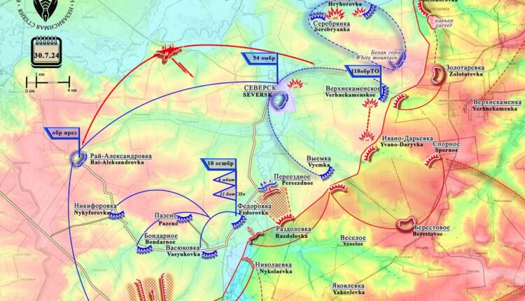 30.07.2024 Большая сводка с фронта с картами боевых действий на Украине. Ожесточенные бои на Липцевском, Волчанском, Торецком участке. Видео боев с передовой. (12 видео)