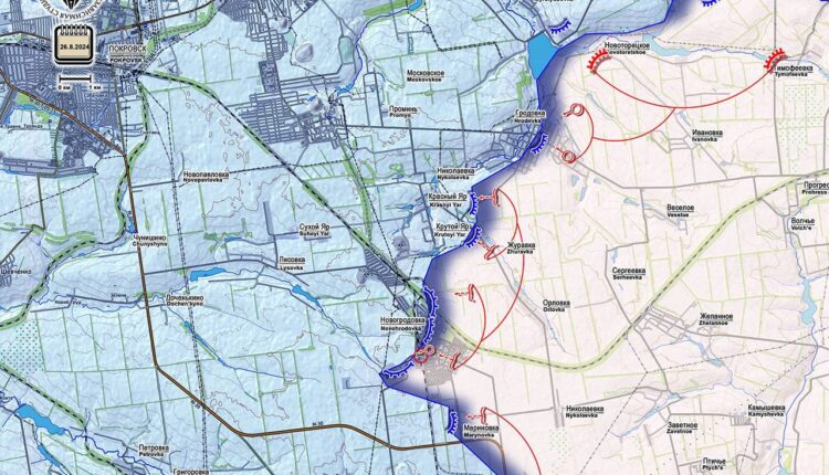 26.08.2024 Последние сводки с Украины. Сильный бой в районе Карловки, мощный укрепрайон ВСУ под угрозой окружения. В Курской области ситуация напряженная, враг атакует, в тылу ДРГ. (13 видео)